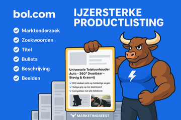 Zo maakt Marketingbeest een winnende bol.com listing voor jouw onderneming